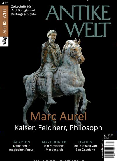 Titelbild der Ausgabe 4/2025 von Antike Welt. Diese Zeitschrift und viele weitere Reisemagazine, Freizeitmagazine und Wissensmagazine als Abo oder epaper bei United Kiosk online kaufen.