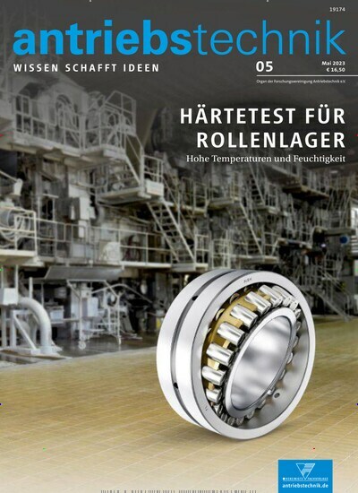 Titelbild der Ausgabe 5/2023 von antriebstechnik. Diese Zeitschrift und viele weitere Industriemagazine und Handwerkmagazine als Abo oder epaper bei United Kiosk online kaufen.