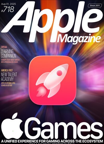 Titelbild der Ausgabe 718/2025 von Apple Magazine. Diese Zeitschrift und viele weitere Computerzeitschriften, Tabletmagazine und Smartphonemagazine als Abo oder epaper bei United Kiosk online kaufen.
