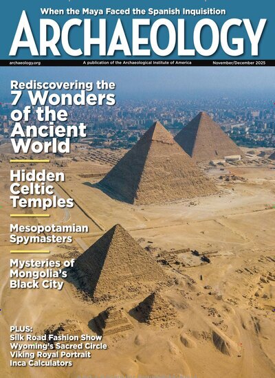 Titelbild der Ausgabe 5/2025 von Archaeology. Diese Zeitschrift und viele weitere Reisemagazine, Freizeitmagazine und Wissensmagazine als Abo oder epaper bei United Kiosk online kaufen.