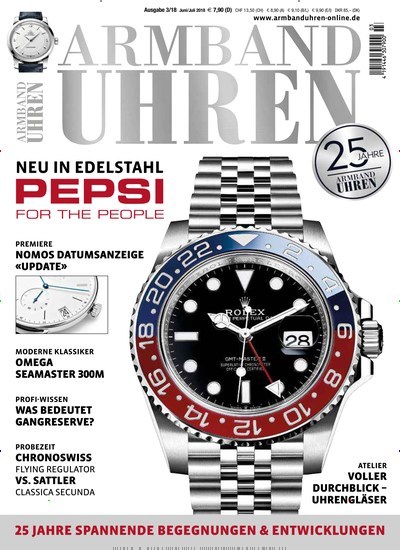 Armbanduhren Kombi-Abo aktuelles Titelbild Ausgabe 3/2018 Aktuelles Titelbild von Armbanduhren Kombi-Abo. Entdecken Sie jetzt die Ausgabe 3/2018. Lesen Sie gerne Reisemagazine, Freizeitmagazine und Wissensmagazine? Dann empfehlen wir Ihnen Armbanduhren Kombi-Abo als Kombi-Abo zum Lesen als gedruckte Ausgabe, als digitale Ausgabe im Web und als epaper per App.