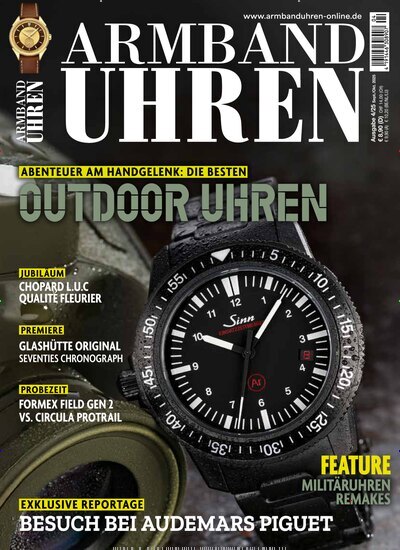 Titelbild der Ausgabe 4/2025 von Armbanduhren. Diese Zeitschrift und viele weitere Reisemagazine, Freizeitmagazine und Wissensmagazine als Abo oder epaper bei United Kiosk online kaufen.