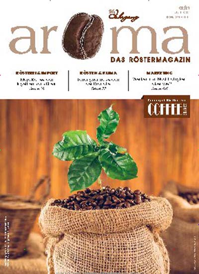 Titelbild der Ausgabe 1/2022 von aroma. Diese Zeitschrift und viele weitere Gastronomiezeitschriften, Fashionmagazine, Beautymagazine als Abo oder epaper bei United Kiosk online kaufen.