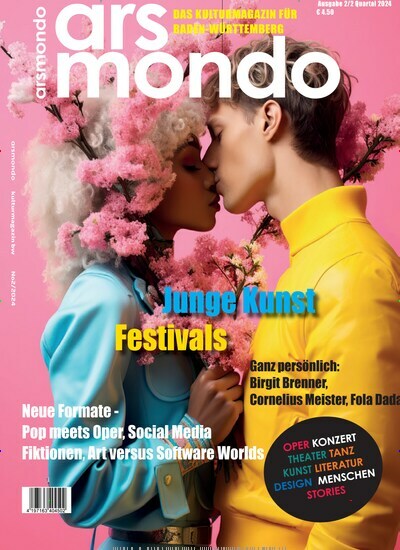 Titelbild der Ausgabe 2/2024 von arsmondo. Diese Zeitschrift und viele weitere Lifestylemagazine und Peoplemagazine als Abo oder epaper bei United Kiosk online kaufen.