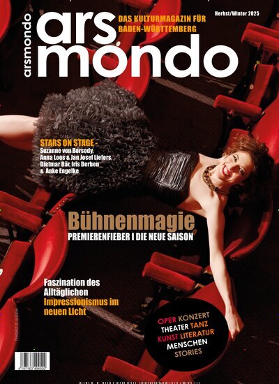 Titelbild der Ausgabe 4/2025 von arsmondo. Diese Zeitschrift und viele weitere Lifestylemagazine und Peoplemagazine als Abo oder epaper bei United Kiosk online kaufen.