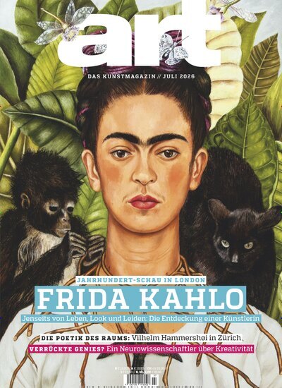 Titelbild der Ausgabe 7/2026 von Art das Kunstmagazin. Diese Zeitschrift und viele weitere Reisemagazine, Freizeitmagazine und Wissensmagazine als Abo oder epaper bei United Kiosk online kaufen.