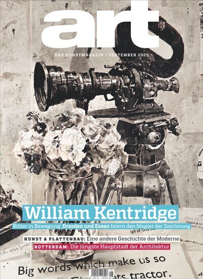 Titelbild der Ausgabe 9/2025 von Art das Kunstmagazin. Diese Zeitschrift und viele weitere Reisemagazine, Freizeitmagazine und Wissensmagazine als Abo oder epaper bei United Kiosk online kaufen.