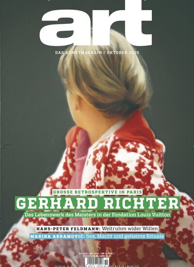 Titelbild der Ausgabe 10/2025 von Art das Kunstmagazin. Diese Zeitschrift und viele weitere Reisemagazine, Freizeitmagazine und Wissensmagazine als Abo oder epaper bei United Kiosk online kaufen.