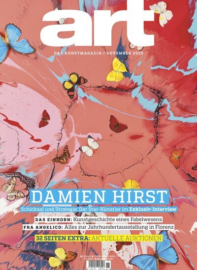 Titelbild der Ausgabe 11/2025 von Art das Kunstmagazin. Diese Zeitschrift und viele weitere Reisemagazine, Freizeitmagazine und Wissensmagazine als Abo oder epaper bei United Kiosk online kaufen.
