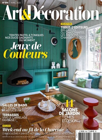 Titelbild der Ausgabe 3/2025 von Art & Décoration. Diese Zeitschrift und viele weitere Gartenzeitschriften und Wohnzeitschriften als Abo oder epaper bei United Kiosk online kaufen.