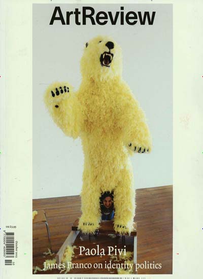 Art Review aktuelles Titelbild Ausgabe 71/2013 Aktuelles Titelbild von Art Review. Entdecken Sie jetzt die Ausgabe 71/2013. Lesen Sie gerne Reisemagazine, Freizeitmagazine und Wissensmagazine? Dann empfehlen wir Ihnen Art Review als Abo oder Geschenkabo.