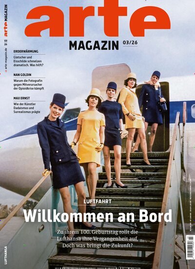 Titelbild der Ausgabe 3/2026 von arte Magazin. Diese Zeitschrift und viele weitere Programmzeitschriften als Abo oder epaper bei United Kiosk online kaufen.