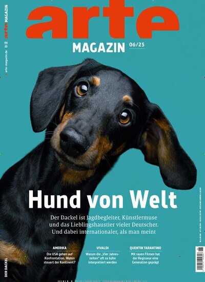 Titelbild der Ausgabe 6/2025 von arte Magazin. Diese Zeitschrift und viele weitere Programmzeitschriften als Abo oder epaper bei United Kiosk online kaufen.