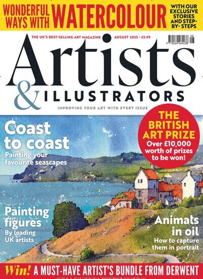 Titelbild der Ausgabe 8/2025 von Artists & Illustrators. Diese Zeitschrift und viele weitere Reisemagazine, Freizeitmagazine und Wissensmagazine als Abo oder epaper bei United Kiosk online kaufen.