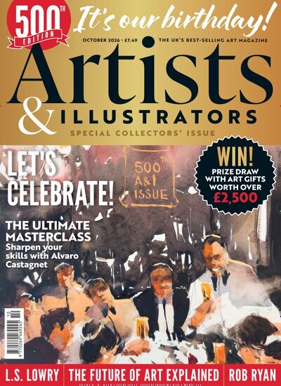 Titelbild der Ausgabe 11/2026 von Artists & Illustrators. Diese Zeitschrift und viele weitere Reisemagazine, Freizeitmagazine und Wissensmagazine als Abo oder epaper bei United Kiosk online kaufen.