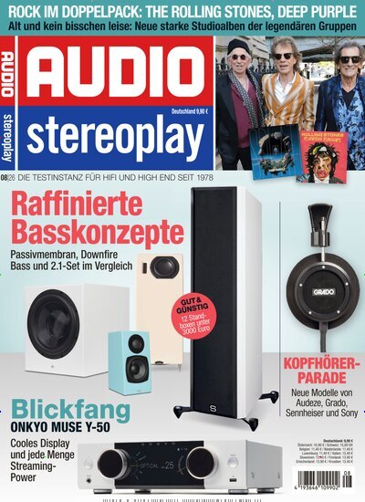 Titelbild der Ausgabe 8/2026 von Audio Stereoplay. Diese Zeitschrift und viele weitere Audiomagazine, Filmmagazine und Fotozeitschriften als Abo oder epaper bei United Kiosk online kaufen.