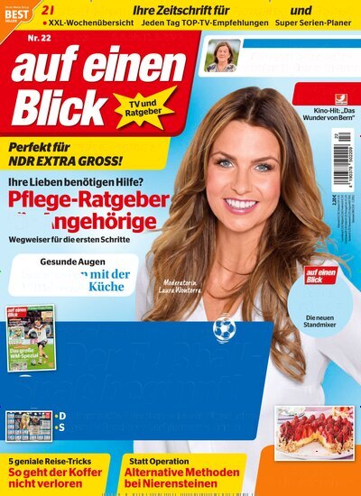 Titelbild der Ausgabe 22/2026 von auf einen Blick. Diese Zeitschrift und viele weitere Programmzeitschriften als Abo oder epaper bei United Kiosk online kaufen.