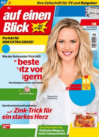 Titelbild der Ausgabe 29/2026 von auf einen Blick. Diese Zeitschrift und viele weitere Programmzeitschriften als Abo oder epaper bei United Kiosk online kaufen.