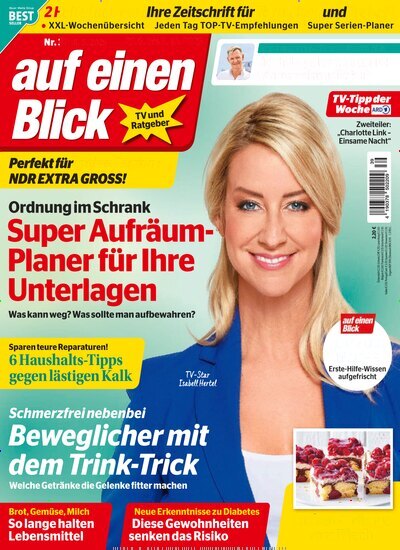 Titelbild der Ausgabe 39/2025 von auf einen Blick. Diese Zeitschrift und viele weitere Programmzeitschriften als Abo oder epaper bei United Kiosk online kaufen.
