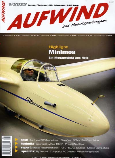 Titelbild der Ausgabe 1/2023 von Aufwind. Diese Zeitschrift und viele weitere Reisemagazine, Freizeitmagazine und Wissensmagazine als Abo oder epaper bei United Kiosk online kaufen.