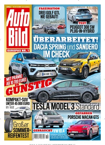 Titelbild der Ausgabe 10/2026 von Auto Bild. Diese Zeitschrift und viele weitere Automagazine und Motorradzeitschriften als Abo oder epaper bei United Kiosk online kaufen.