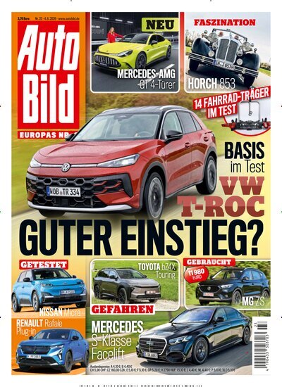 Titelbild der Ausgabe 23/2026 von Auto Bild. Diese Zeitschrift und viele weitere Automagazine und Motorradzeitschriften als Abo oder epaper bei United Kiosk online kaufen.
