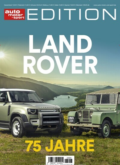 Titelbild der Ausgabe 3/2023 von auto motor und sport Edition. Diese Zeitschrift und viele weitere Automagazine und Motorradzeitschriften als Abo oder epaper bei United Kiosk online kaufen.