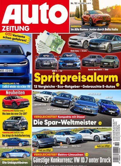 Titelbild der Ausgabe 10/2026 von Auto Zeitung. Diese Zeitschrift und viele weitere Automagazine und Motorradzeitschriften als Abo oder epaper bei United Kiosk online kaufen.