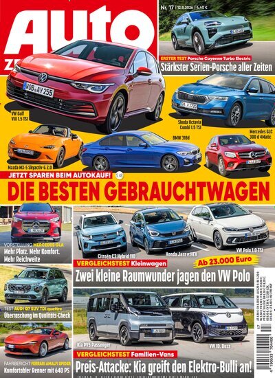 Titelbild der Ausgabe 17/2026 von Auto Zeitung. Diese Zeitschrift und viele weitere Automagazine und Motorradzeitschriften als Abo oder epaper bei United Kiosk online kaufen.