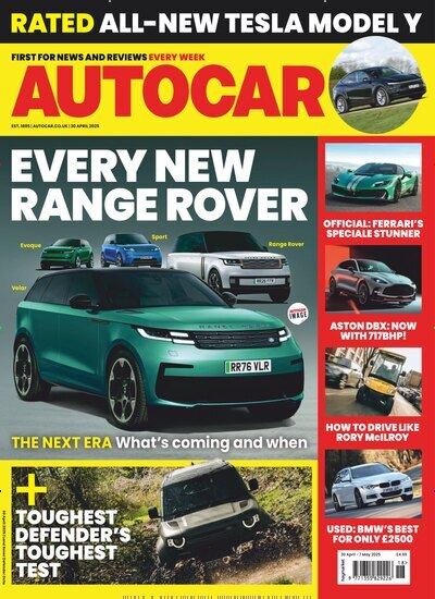 Titelbild der Ausgabe 18/2025 von Autocar. Diese Zeitschrift und viele weitere Automagazine und Motorradzeitschriften als Abo oder epaper bei United Kiosk online kaufen.