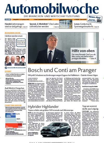 Titelbild der Ausgabe 3/2021 von Automobilwoche. Diese Zeitschrift und viele weitere Industriemagazine und Handwerkmagazine als Abo oder epaper bei United Kiosk online kaufen.