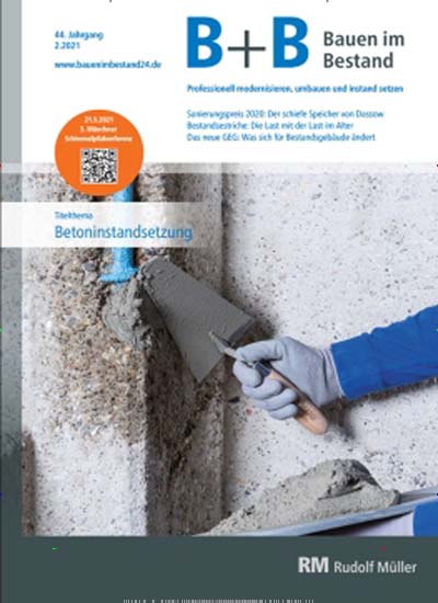 Titelbild der Ausgabe 5/2025 von B + B Bauen im Bestand. Diese Zeitschrift und viele weitere Architekturzeitschriften und Bauzeitschriften als Abo oder epaper bei United Kiosk online kaufen.