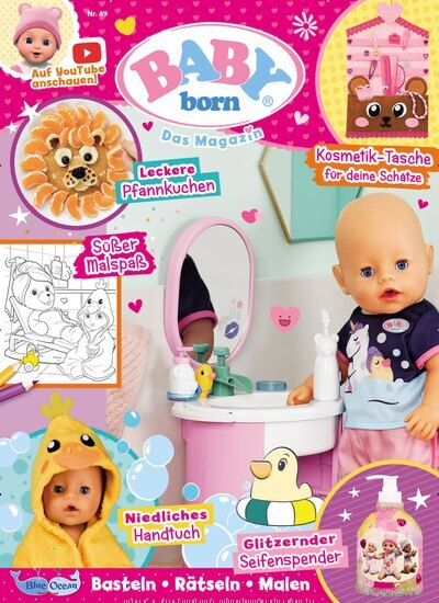 Titelbild der Ausgabe 49/2025 von Baby Born Magazin. Diese Zeitschrift und viele weitere Jugendzeitschriften und Kinderzeitschriften als Abo oder epaper bei United Kiosk online kaufen.