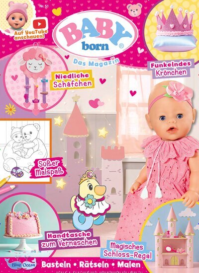Titelbild der Ausgabe 51/2026 von Baby Born Magazin. Diese Zeitschrift und viele weitere Jugendzeitschriften und Kinderzeitschriften als Abo oder epaper bei United Kiosk online kaufen.
