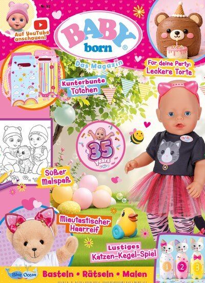 Titelbild der Ausgabe 52/2026 von Baby Born Magazin. Diese Zeitschrift und viele weitere Jugendzeitschriften und Kinderzeitschriften als Abo oder epaper bei United Kiosk online kaufen.