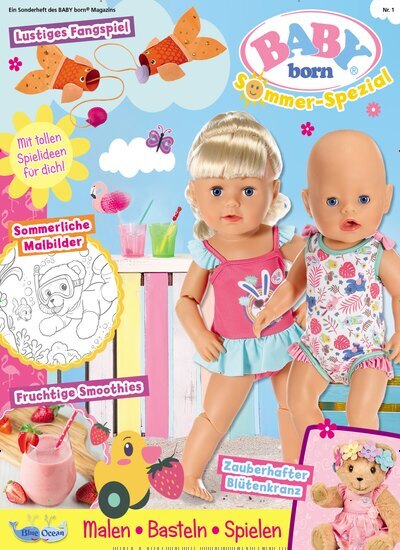 Titelbild der Ausgabe 1/2025 von Baby Born Sommer Special. Diese Zeitschrift und viele weitere Jugendzeitschriften und Kinderzeitschriften als Abo oder epaper bei United Kiosk online kaufen.