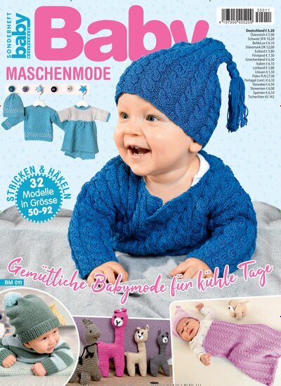 Titelbild der Ausgabe 11/2025 von Baby Maschenmode Sonderheft. Diese Zeitschrift und viele weitere Modemagazine und DIY-Magazine als Abo oder epaper bei United Kiosk online kaufen.