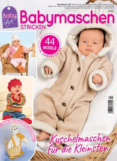 Titelbild der Ausgabe 4/2025 von BabyStrick. Diese Zeitschrift und viele weitere Modemagazine und DIY-Magazine als Abo oder epaper bei United Kiosk online kaufen.