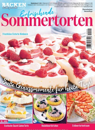 Titelbild der Ausgabe 440/2025 von Backen leicht gemacht Sonderheft. Diese Zeitschrift und viele weitere Kochzeitschriften und Backzeitschriften als Abo oder epaper bei United Kiosk online kaufen.