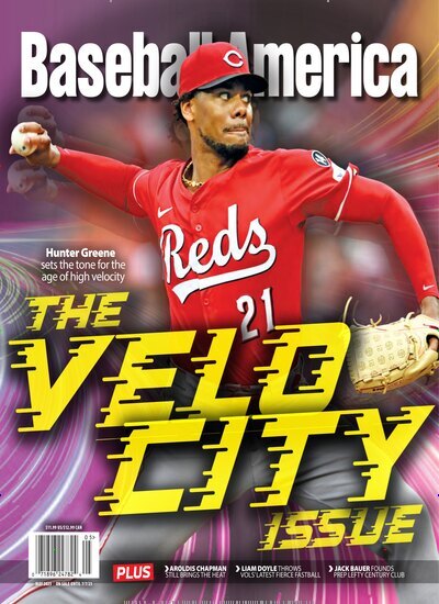 Titelbild der Ausgabe 5/2025 von Baseball America. Diese Zeitschrift und viele weitere Sportmagazine als Abo oder epaper bei United Kiosk online kaufen.