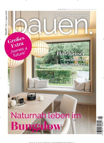 Titelbild der Ausgabe 5/2026 von bauen. Diese Zeitschrift und viele weitere Gartenzeitschriften und Wohnzeitschriften als Abo oder epaper bei United Kiosk online kaufen.