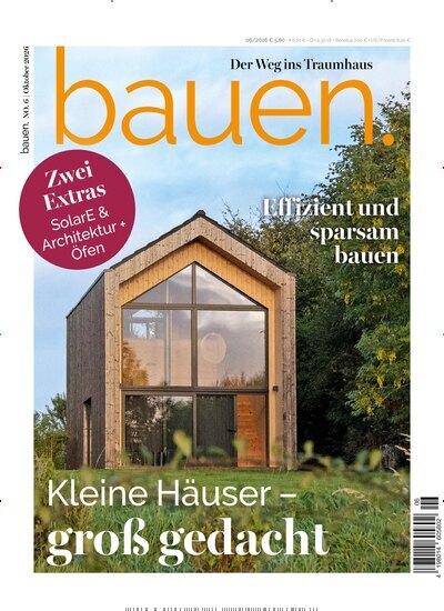 Titelbild der Ausgabe 6/2026 von bauen. Diese Zeitschrift und viele weitere Gartenzeitschriften und Wohnzeitschriften als Abo oder epaper bei United Kiosk online kaufen.
