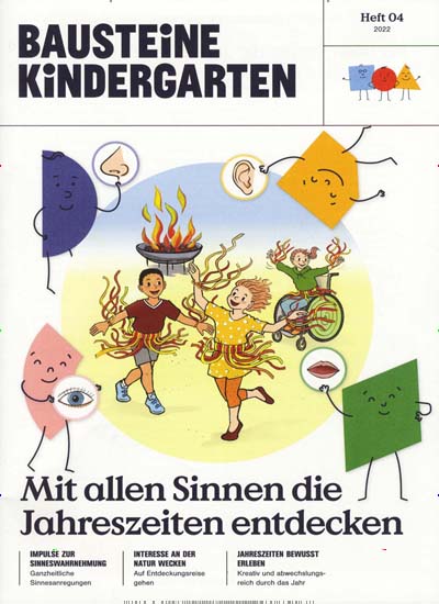 Titelbild der Ausgabe 4/2022 von Bausteine Kindergarten. Diese Zeitschrift und viele weitere Zeitschriften für Pädagogik als Abo oder epaper bei United Kiosk online kaufen.