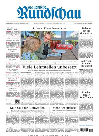 Titelbild der Ausgabe 199/2026 von Bayerische Rundschau. Diese Zeitschrift und viele weitere Zeitungsabos als Abo oder epaper bei United Kiosk online kaufen.