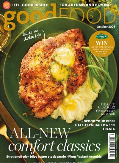 Titelbild der Ausgabe 10/2026 von BBC Good Food. Diese Zeitschrift und viele weitere Gartenzeitschriften und Wohnzeitschriften als Abo oder epaper bei United Kiosk online kaufen.