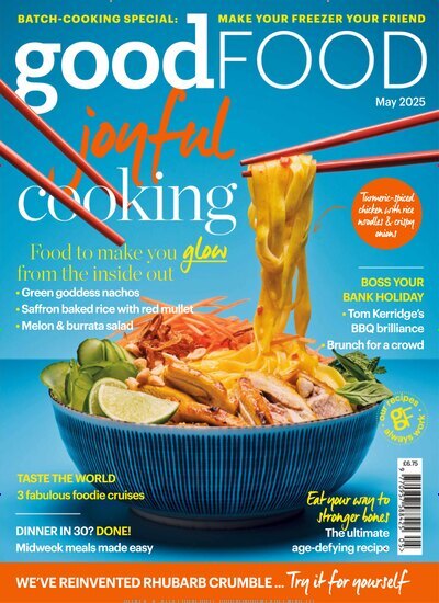Titelbild der Ausgabe 7/2025 von BBC Good Food Magazine. Diese Zeitschrift und viele weitere Gartenzeitschriften und Wohnzeitschriften als Abo oder epaper bei United Kiosk online kaufen.