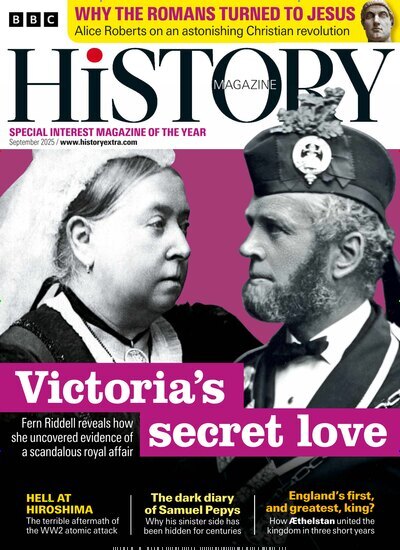 Titelbild der Ausgabe 16/2025 von BBC History. Diese Zeitschrift und viele weitere Reisemagazine, Freizeitmagazine und Wissensmagazine als Abo oder epaper bei United Kiosk online kaufen.