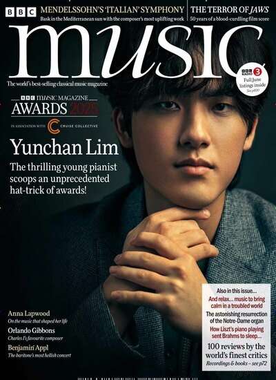Titelbild der Ausgabe 6/2025 von BBC Music. Diese Zeitschrift und viele weitere Reisemagazine, Freizeitmagazine und Wissensmagazine als Abo oder epaper bei United Kiosk online kaufen.