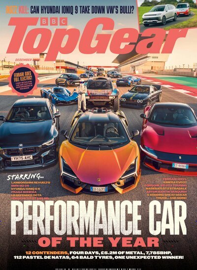 Titelbild der Ausgabe 13/2025 von BBC Top Gear. Diese Zeitschrift und viele weitere Automagazine und Motorradzeitschriften als Abo oder epaper bei United Kiosk online kaufen.
