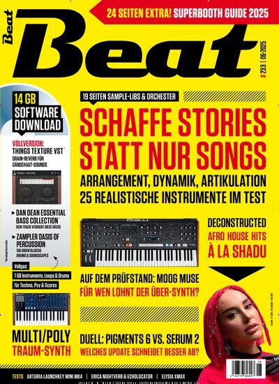 Titelbild der Ausgabe 6/2025 von Beat. Diese Zeitschrift und viele weitere Reisemagazine, Freizeitmagazine und Wissensmagazine als Abo oder epaper bei United Kiosk online kaufen.